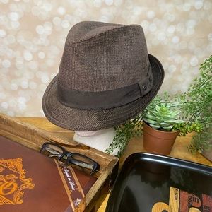 Brown Stetson Fedora size medium